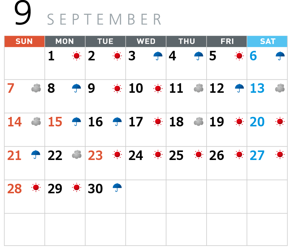 9月